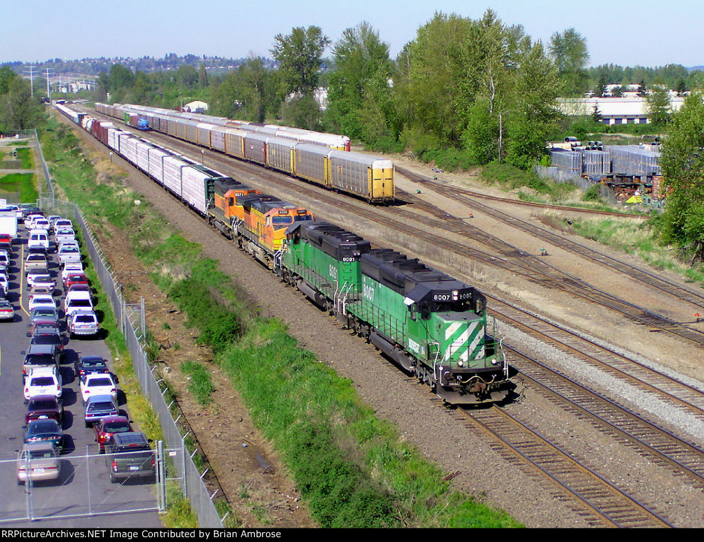 BNSF 8007 West (South)